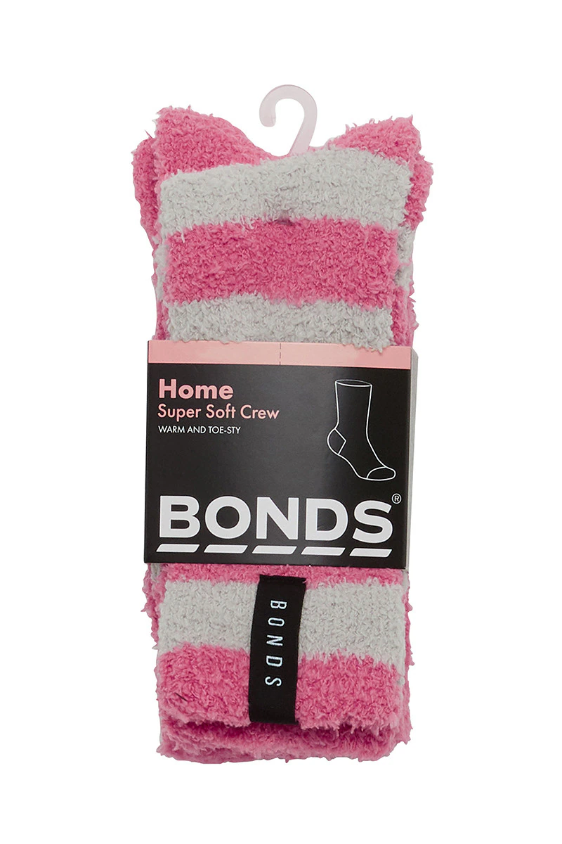 Womens Supersoft Crew Socks 2 Pack