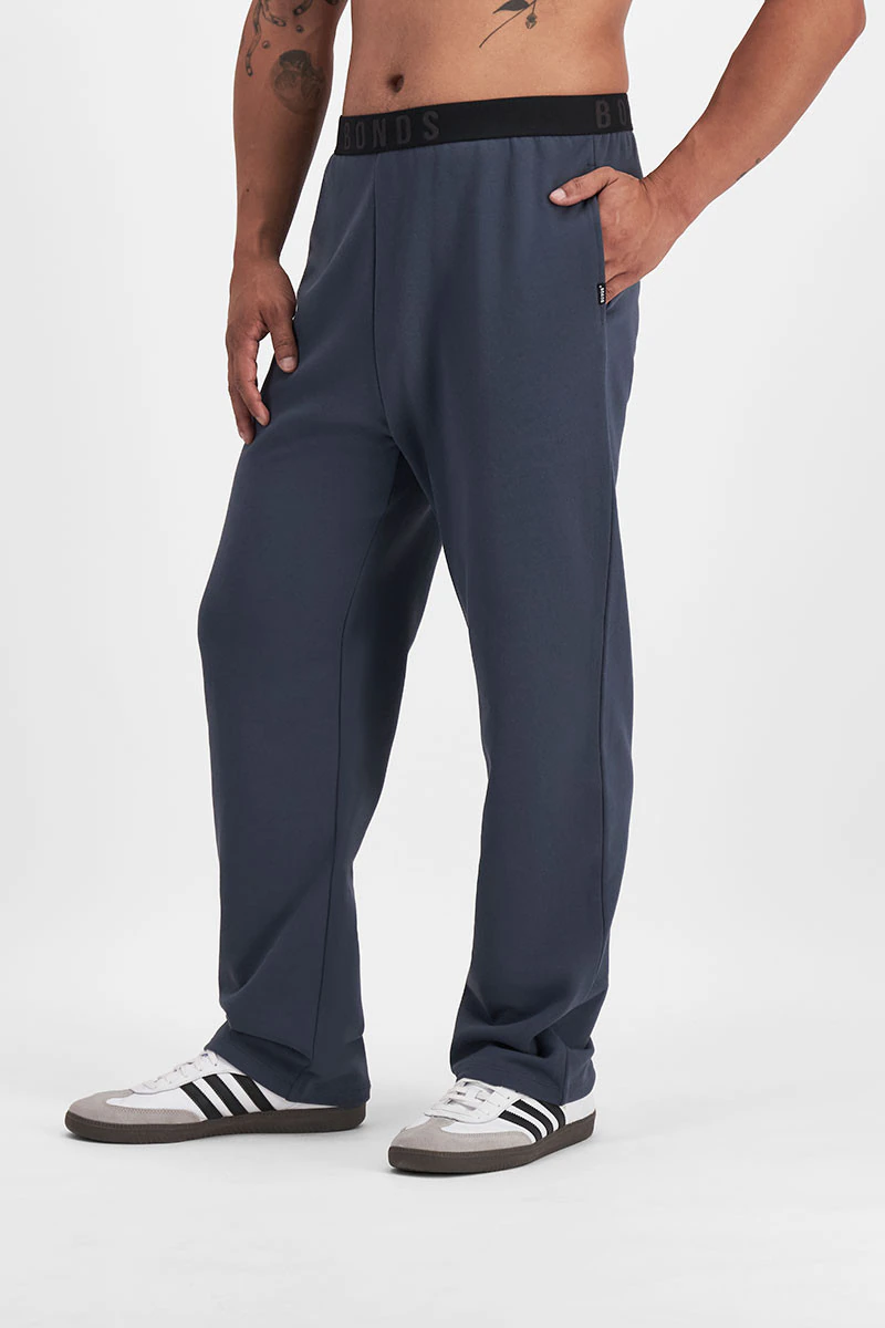 Sweats Cotton Logo Straight Leg Trackie