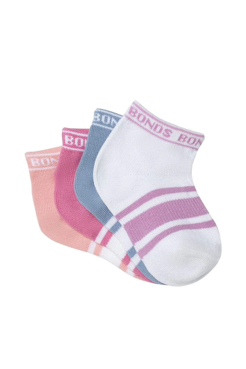 Baby Sportlet Socks 4 Pack