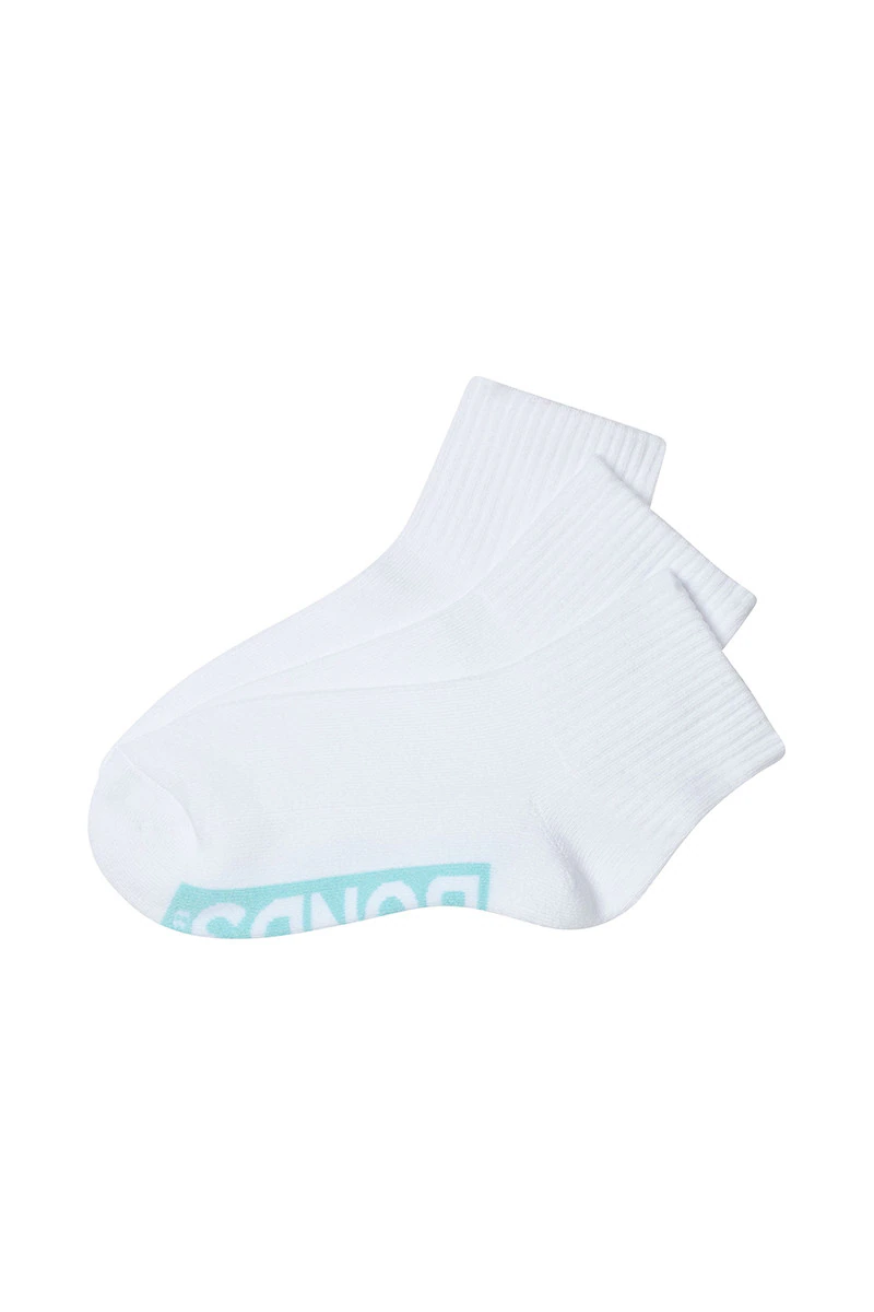 Womens Logo Cushioned Quarter Crew Socks 3 Pack