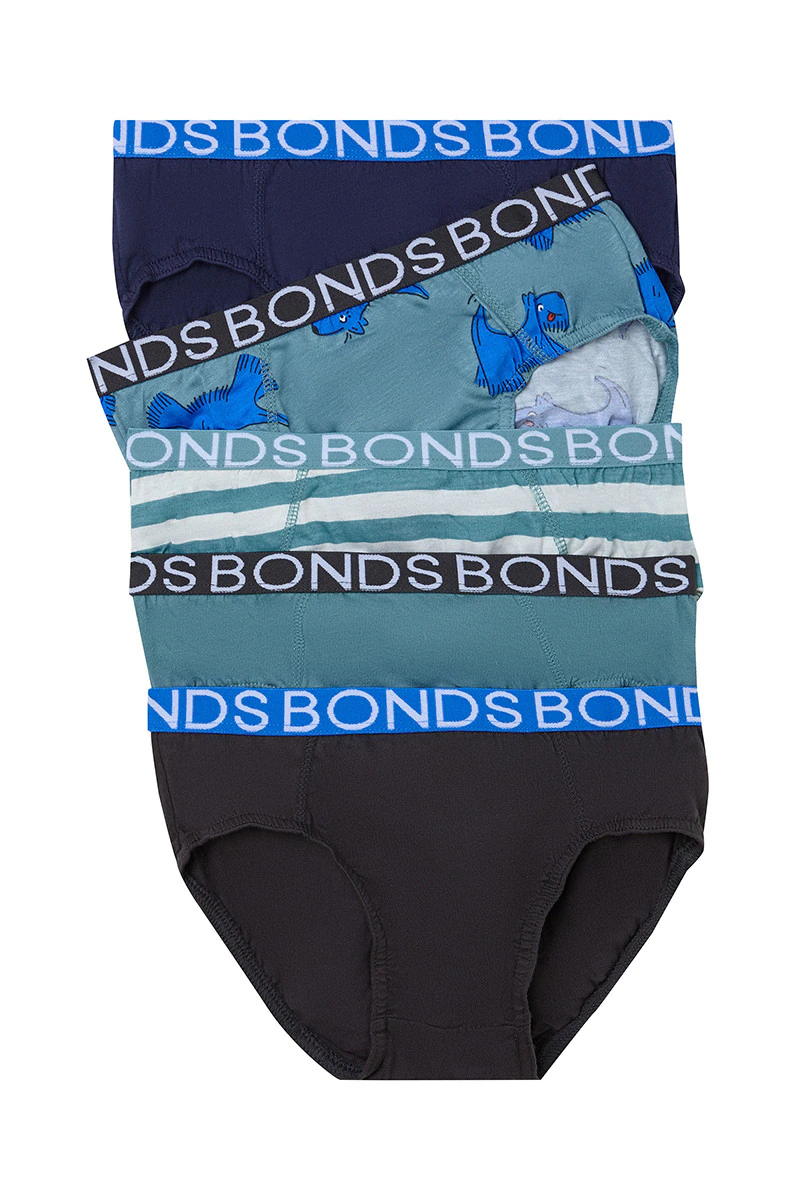Boys Brief 5 Pack