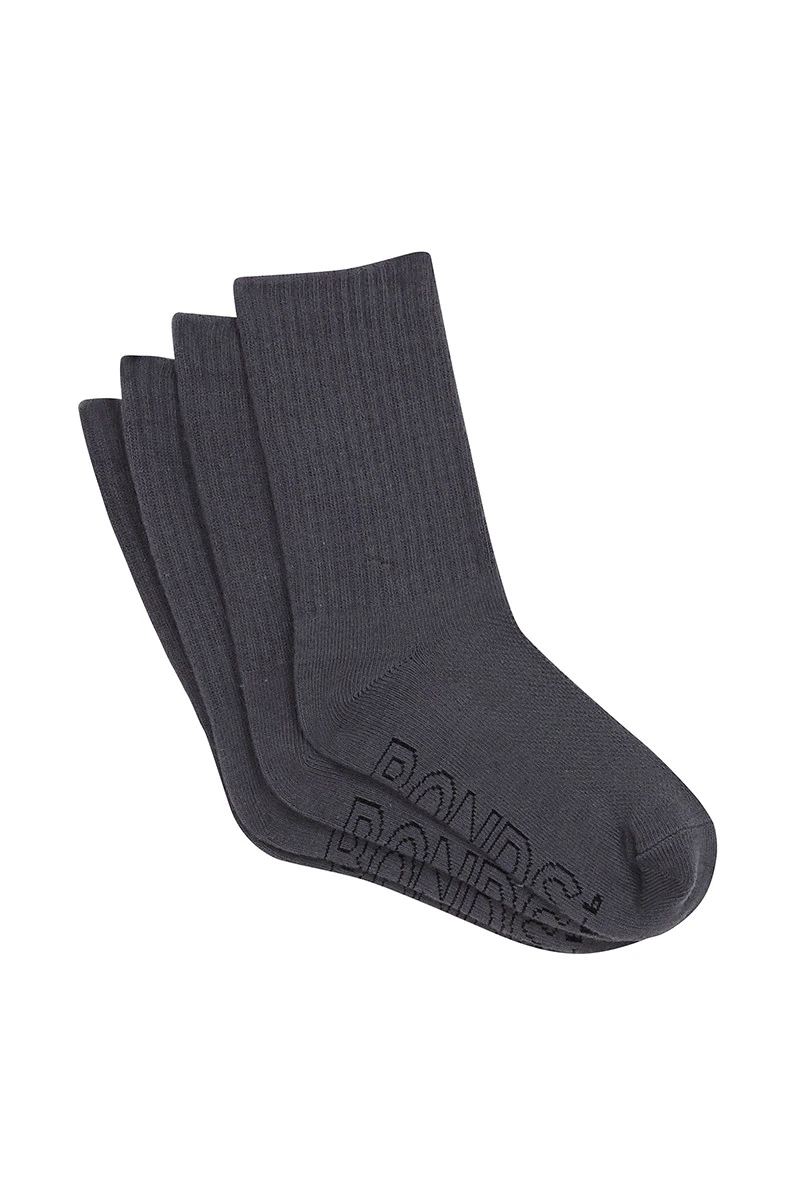 Kids Logo Light Crew Socks 4 Pack