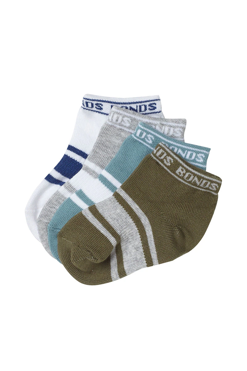 Baby Sportlet Socks 4 Pack