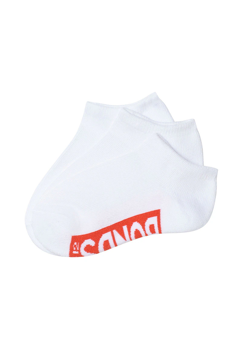 Kids Logo Cushioned Low Cut Socks 3 Pack