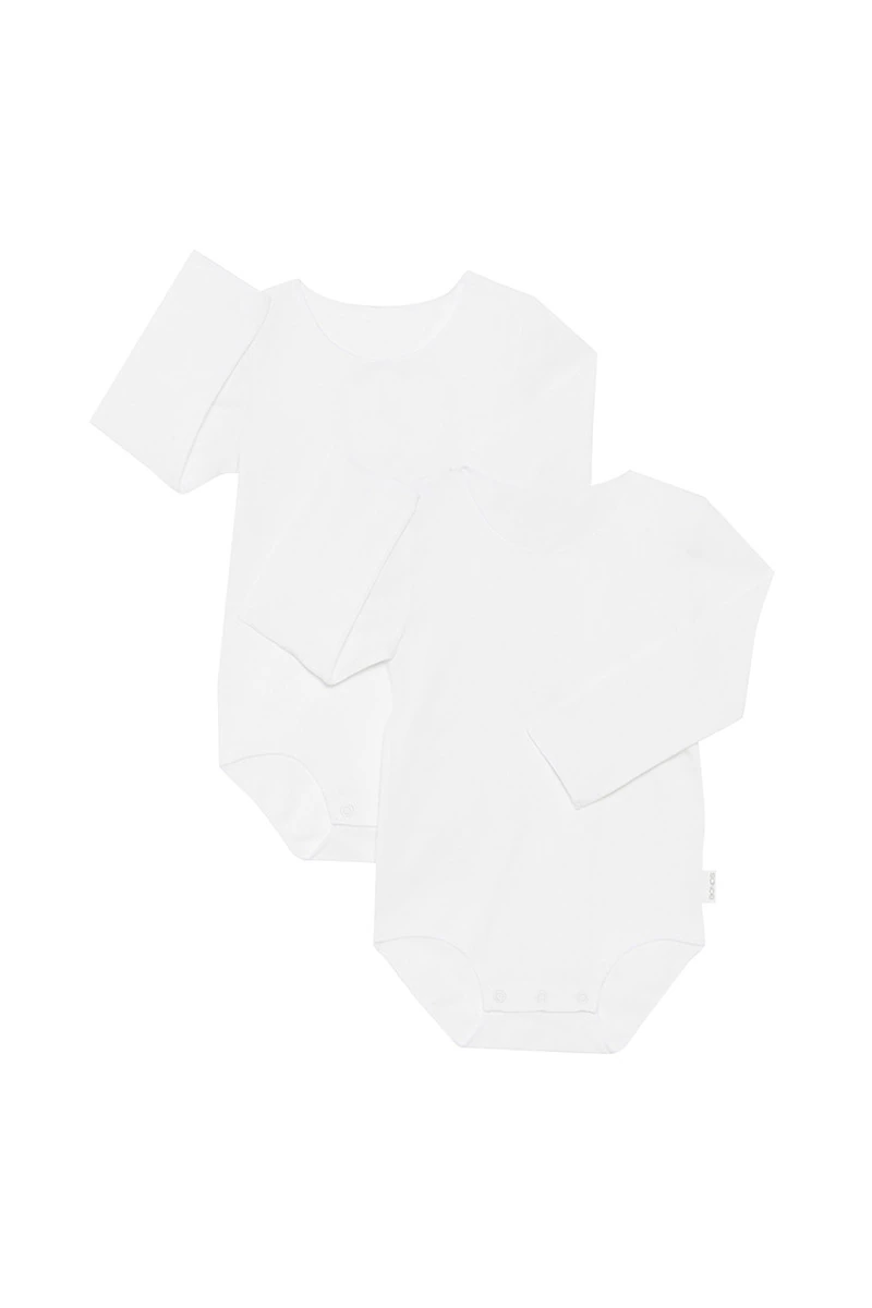 Value Long Sleeve Bodysuit 2 Pack