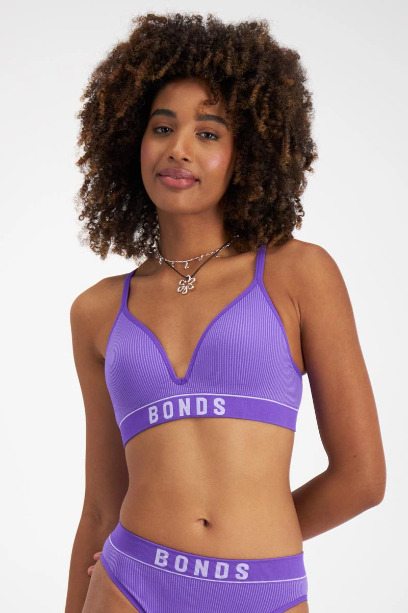 Retro Rib™ Seamless Tonal Wirefree Bra