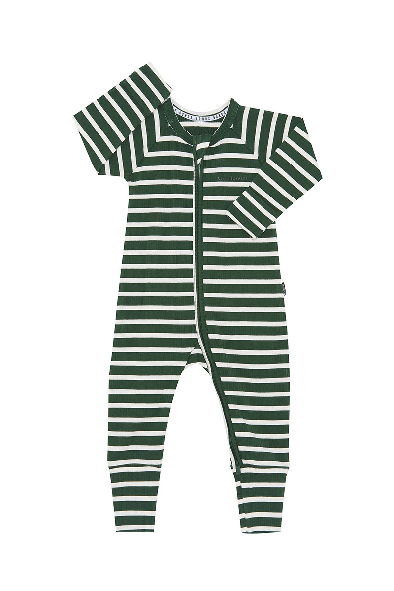 Wide Needle Rib Zippy