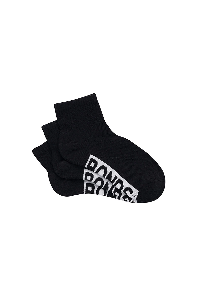 Womens Logo Cushioned Quarter Crew 3 Pack