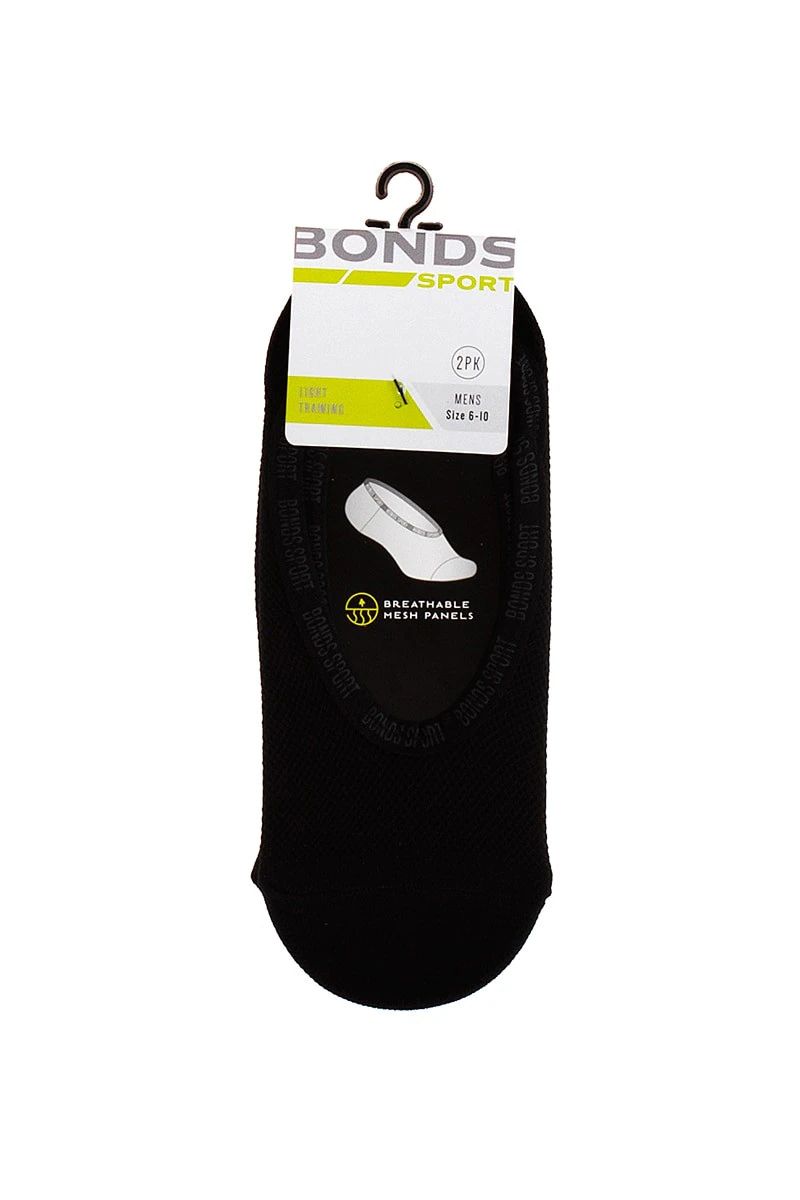 Mens Play It Cool Mesh Footlet 2 Pack