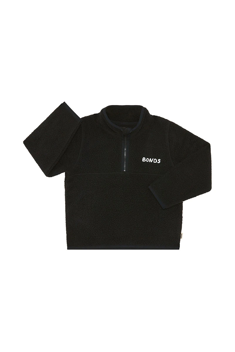 Kids Teddy Fleece Half Zip Pullover