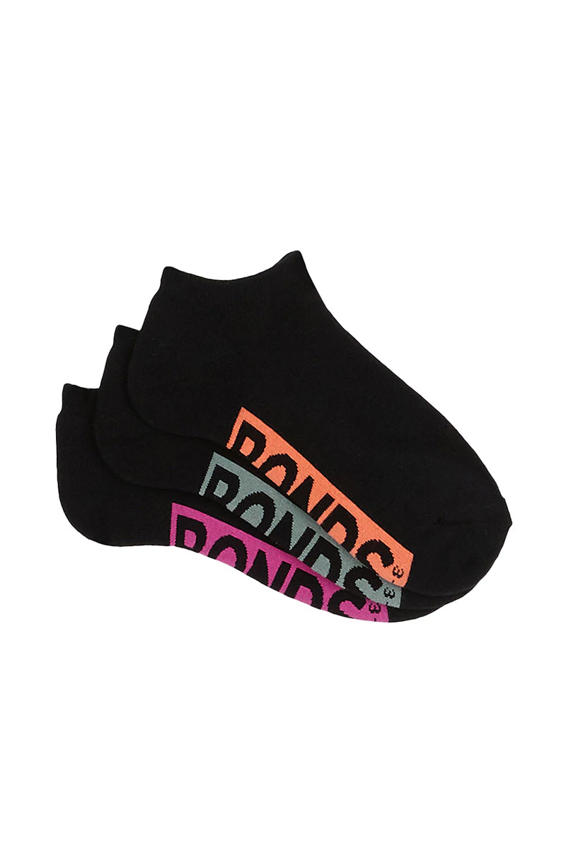 Womens Logo Cushioned Low Cut Socks 3 Pack