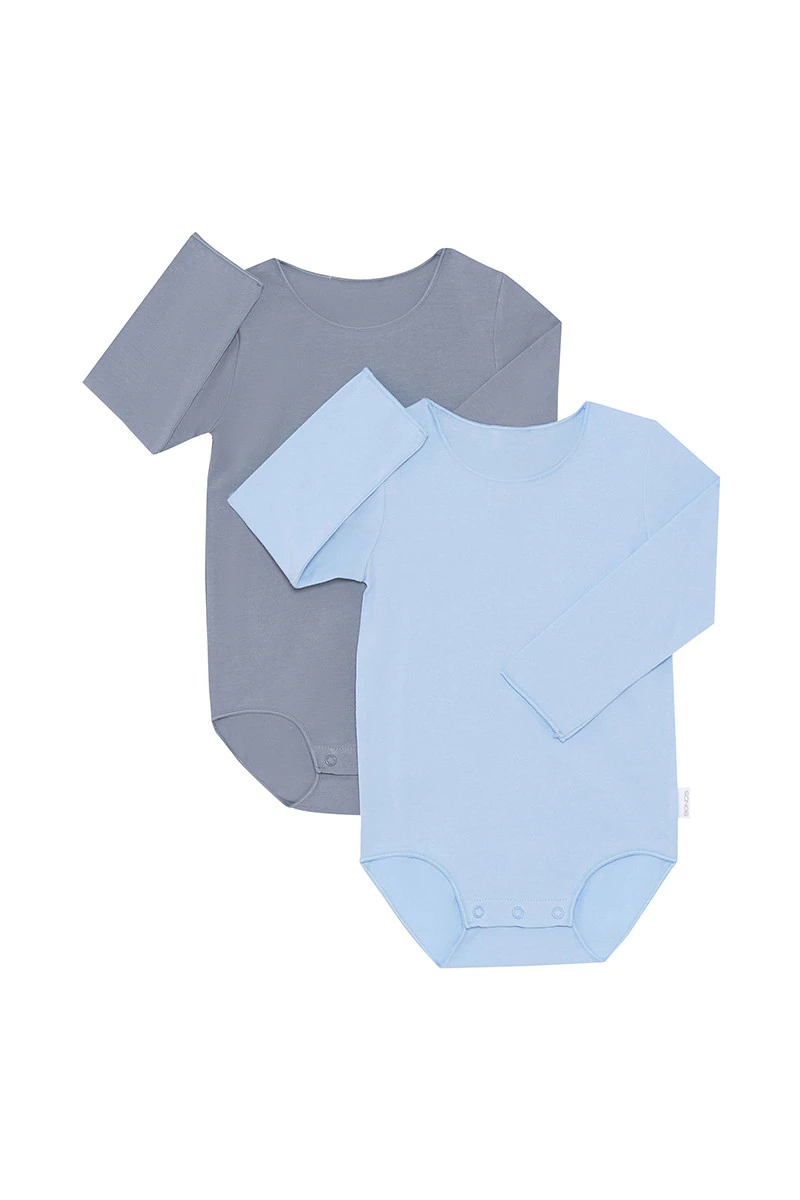 Value Long Sleeve Bodysuit 2 Pack