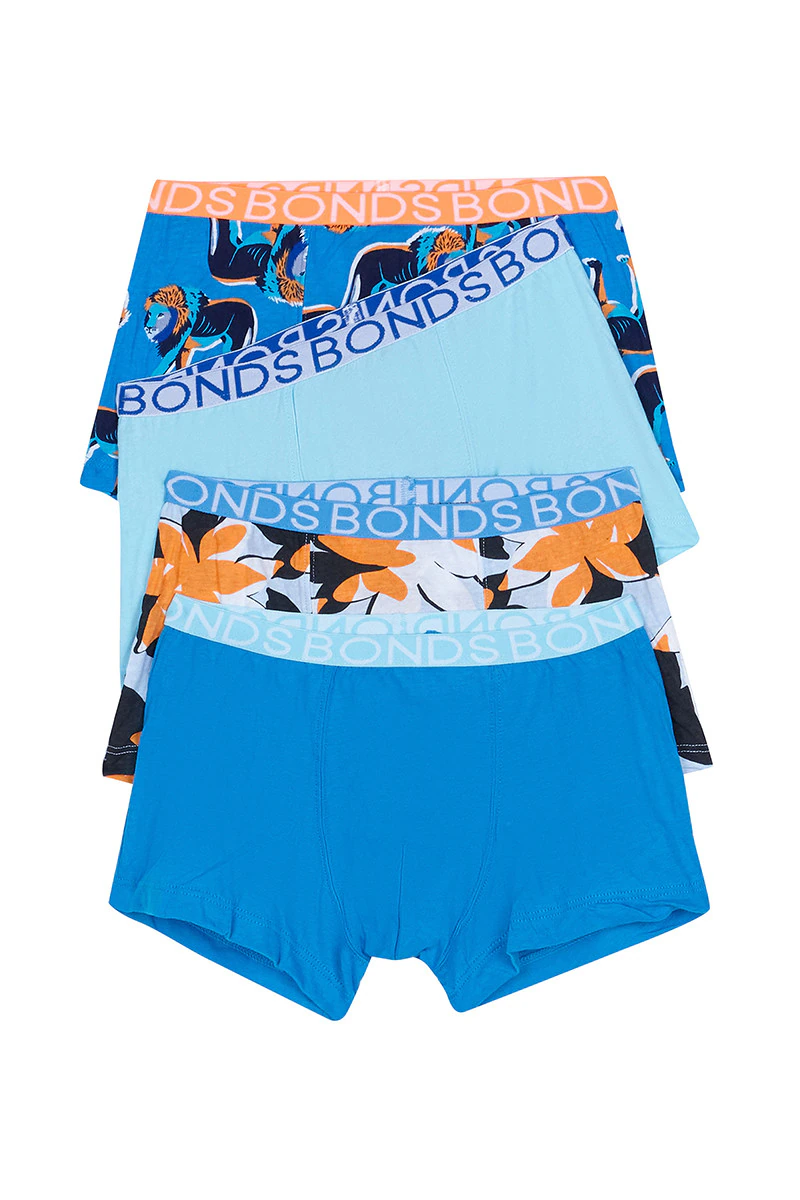 Boys Trunk 4 Pack