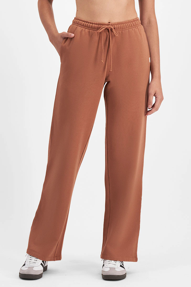 Sweats Cotton Fleece Straight Leg Trackie