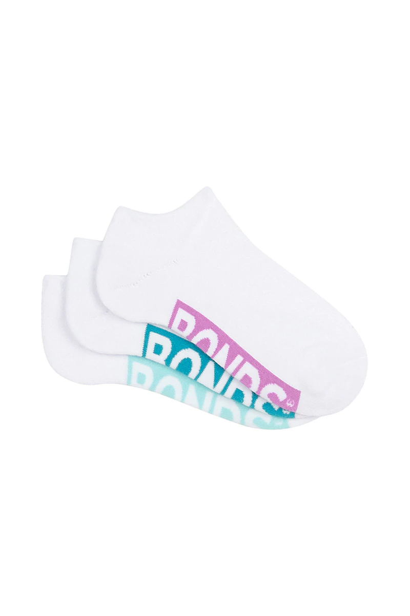 Womens Logo Cushioned Low Cut Socks 3 Pack