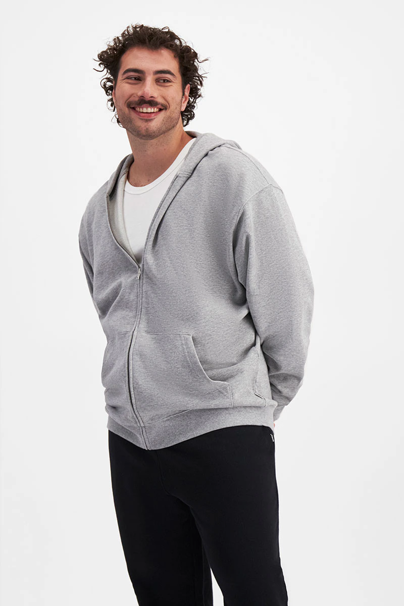Sweats Cotton Zip Hoodie