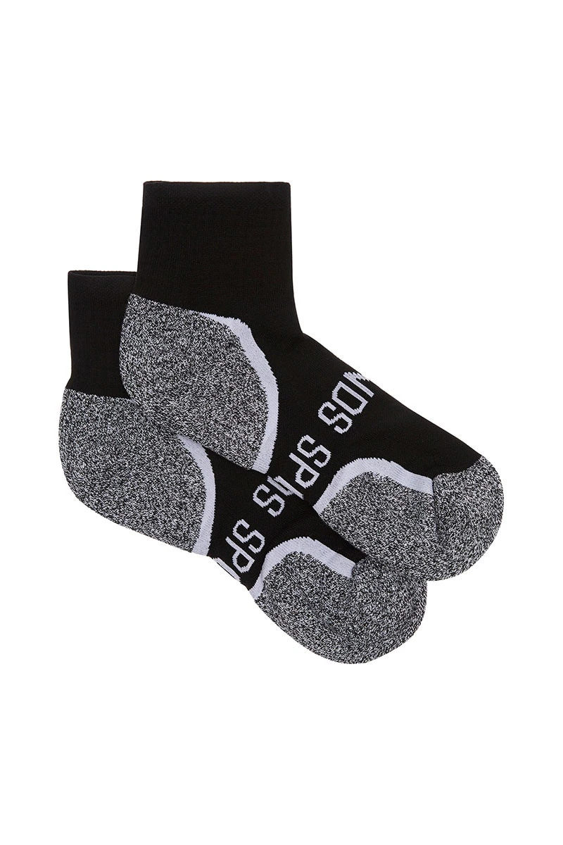Mens Ultimate Comfort Quarter Crew Socks 2 Pack