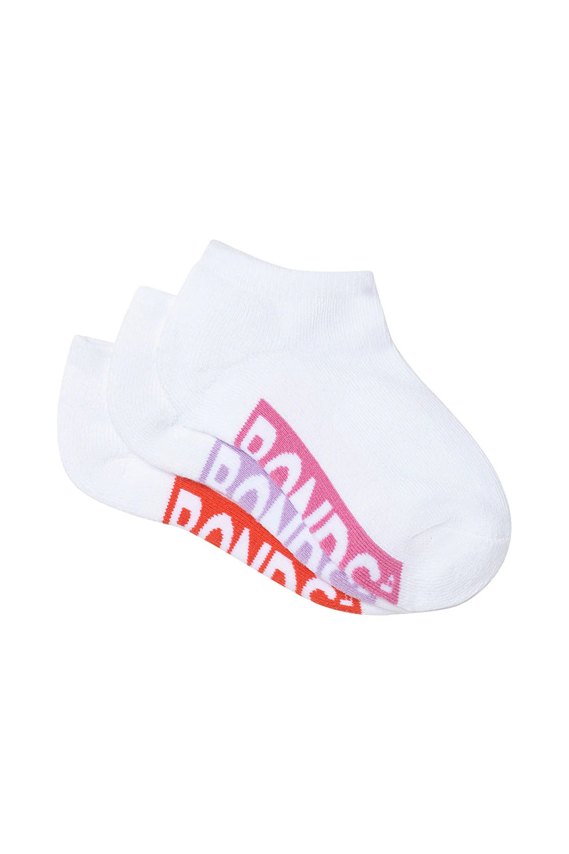 Kids Logo Cushioned Low Cut Socks 3 Pack