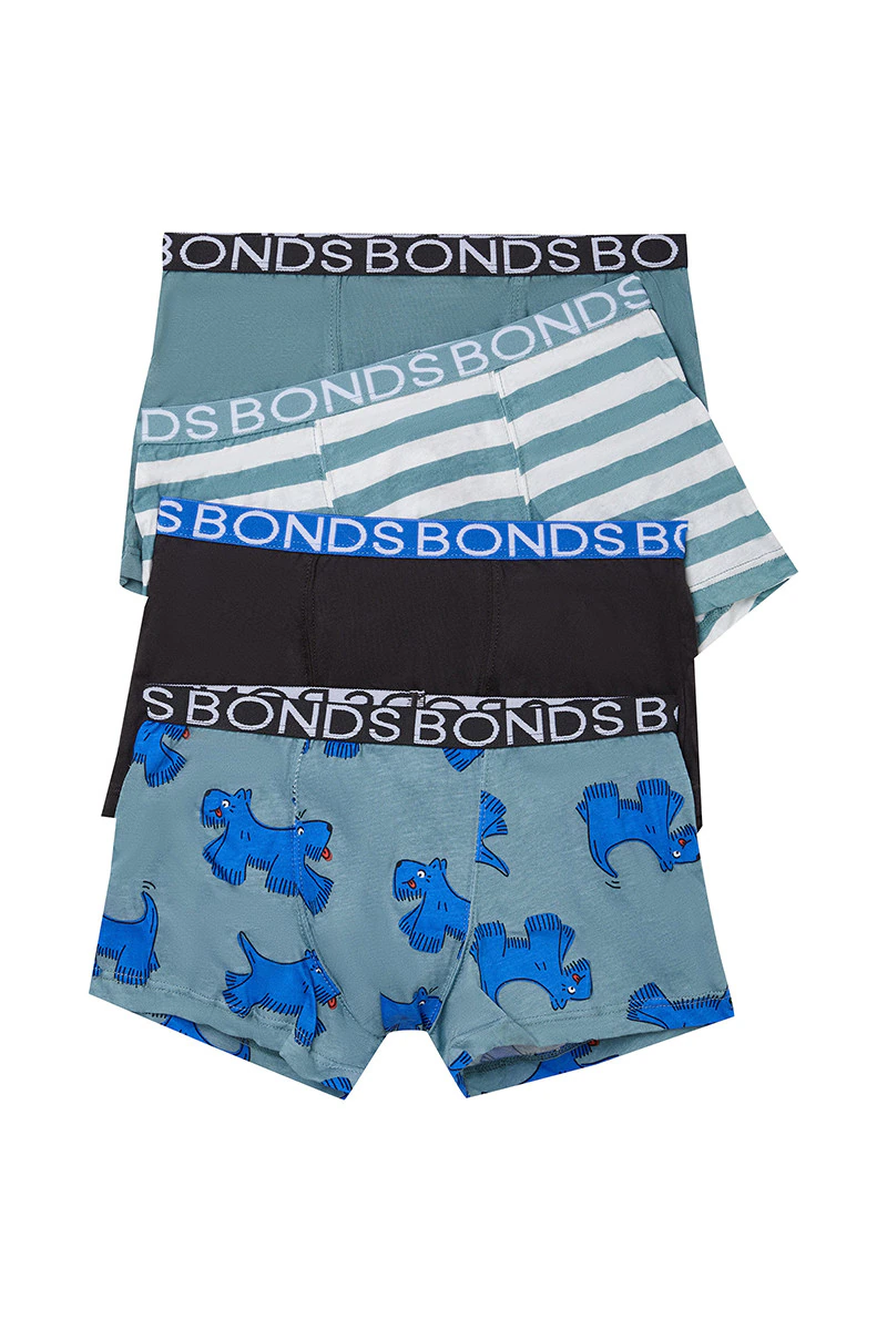 Boys Trunk 4 Pack