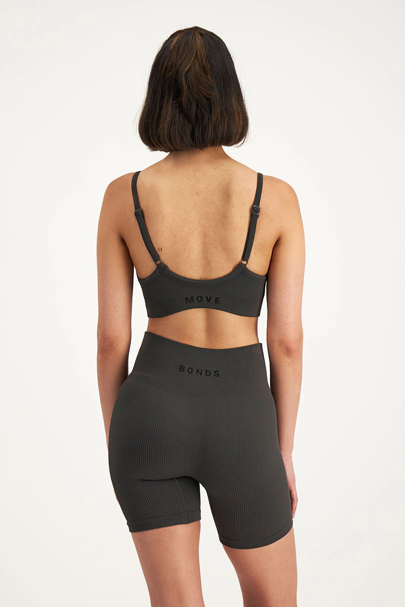 Move Rib Seamless Mini Crop