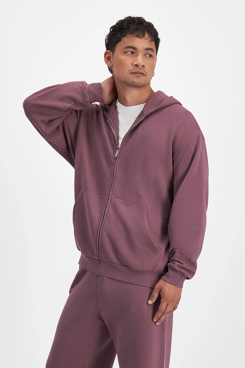 Sweats Relaxed Fleece Zip Hoodie