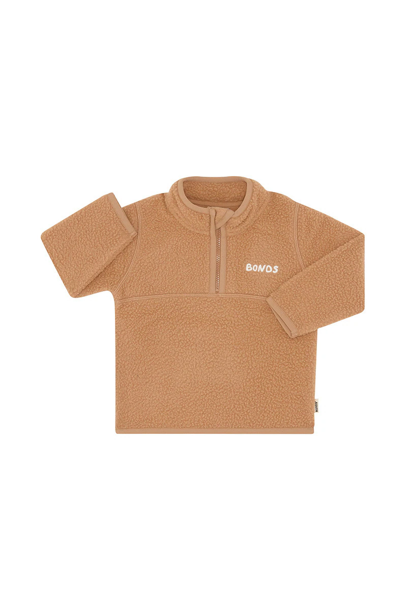 Teddy Fleece Half-Zip Pullover