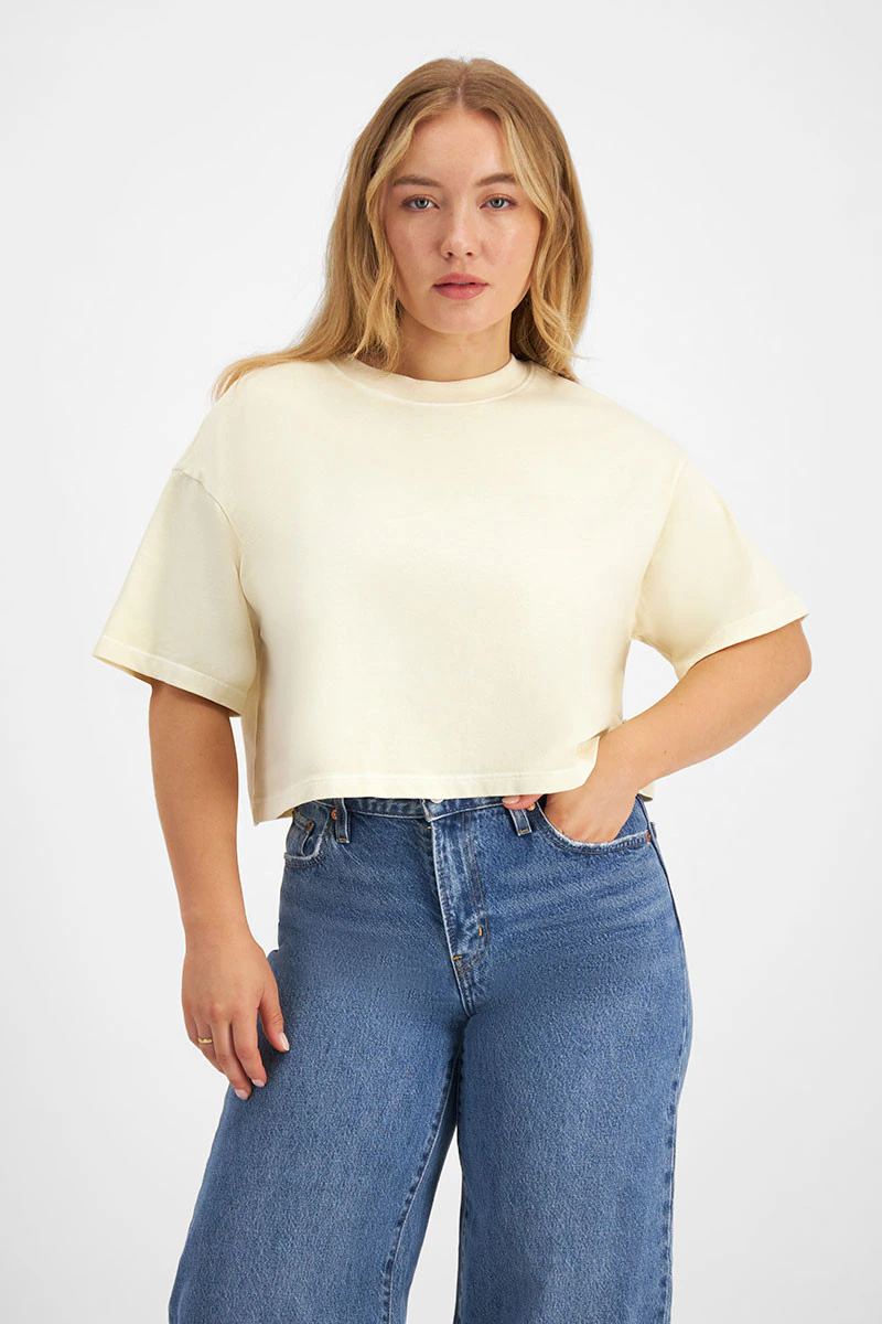 Icons Heavy Weight Cropped Tee