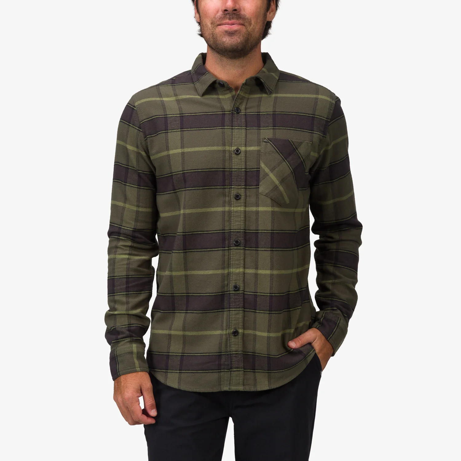 Anders Long Sleeve Woven Shirt