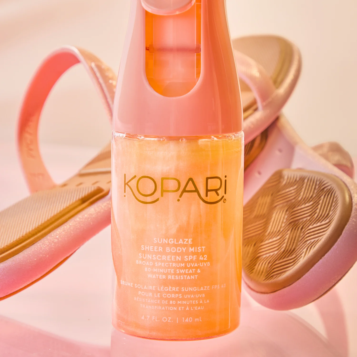 Kopari x Reef Rose Gold Marina Duo