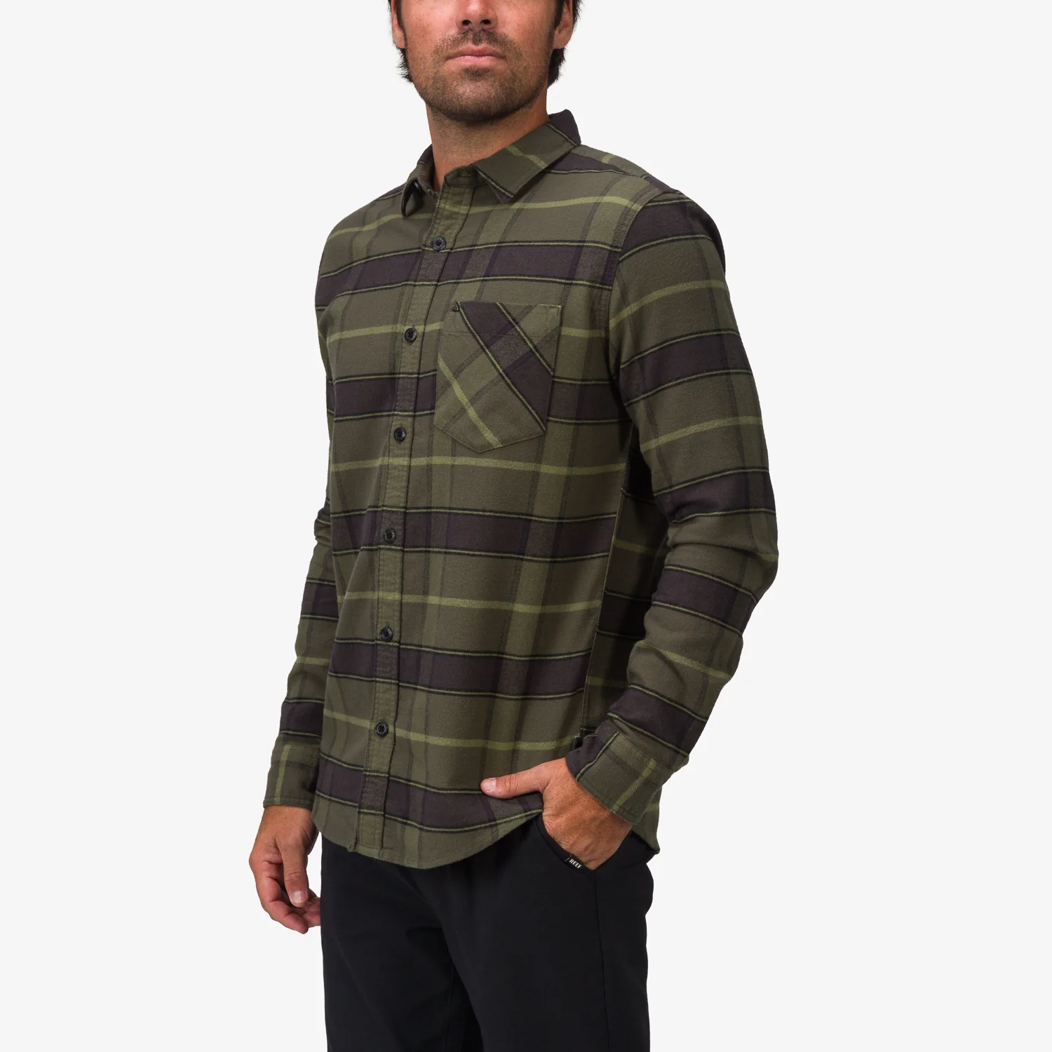 Anders Long Sleeve Woven Shirt