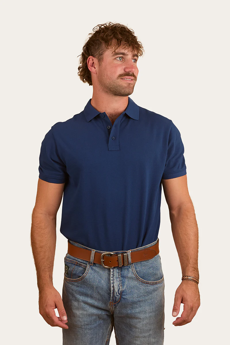 Custom Mens Polo - Navy