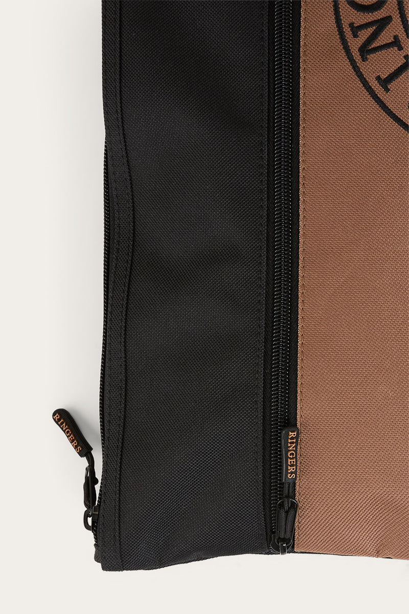 Spencer Pencil Case - Brown / Black