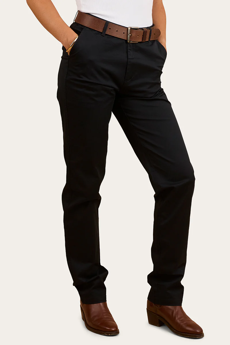 Scottsdale Womens Regular Fit Chino Pant - Dark Navy