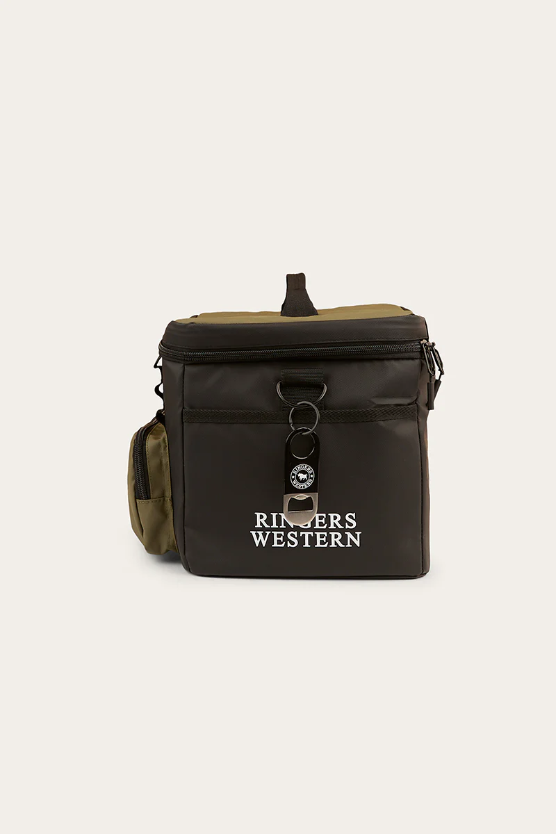 Kununurra Cooler Bag - Black / Military Green