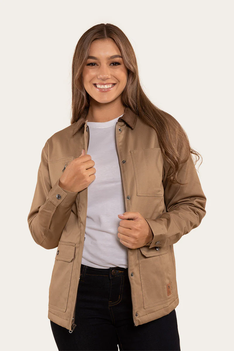 Venture Womens Jacket - Tan