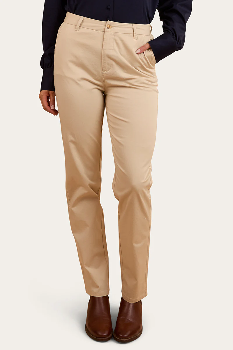 Scottsdale Womens Regular Fit Chino Pant - Bone
