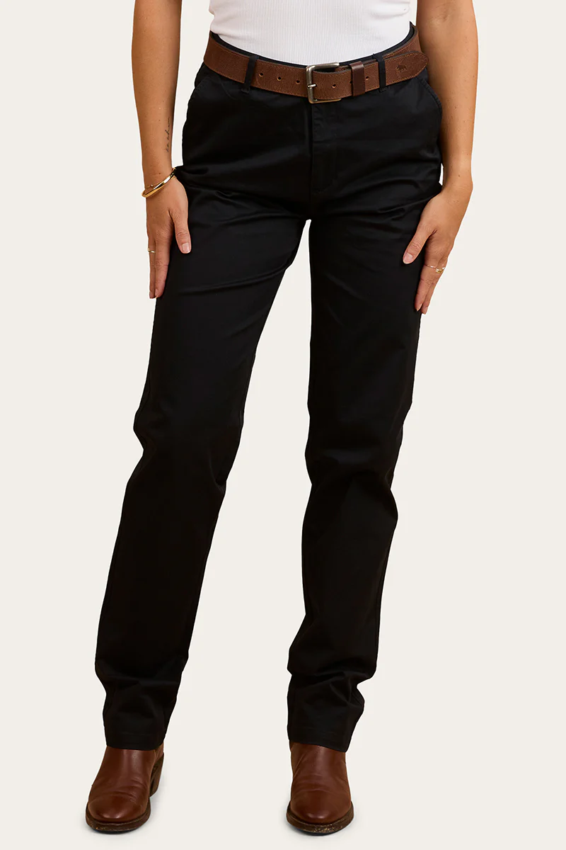 Scottsdale Womens Regular Fit Chino Pant - Dark Navy