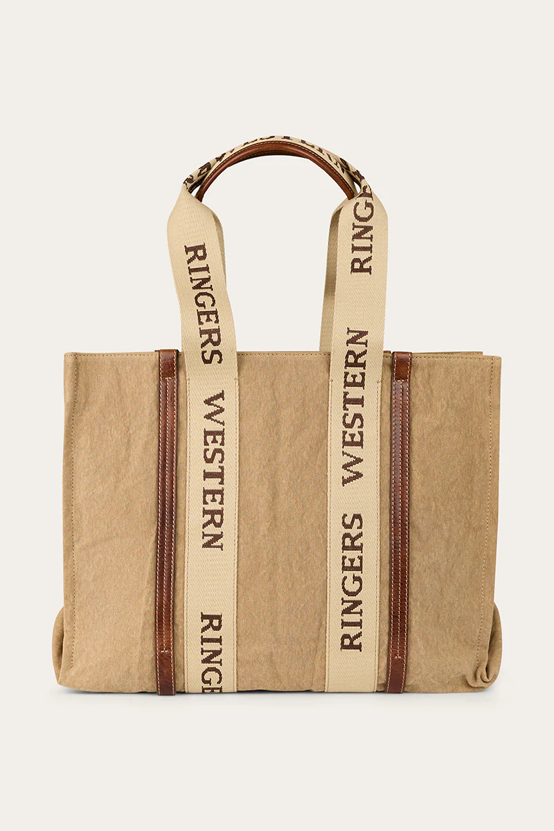 Waxicanvas Tote Shopper - Sand