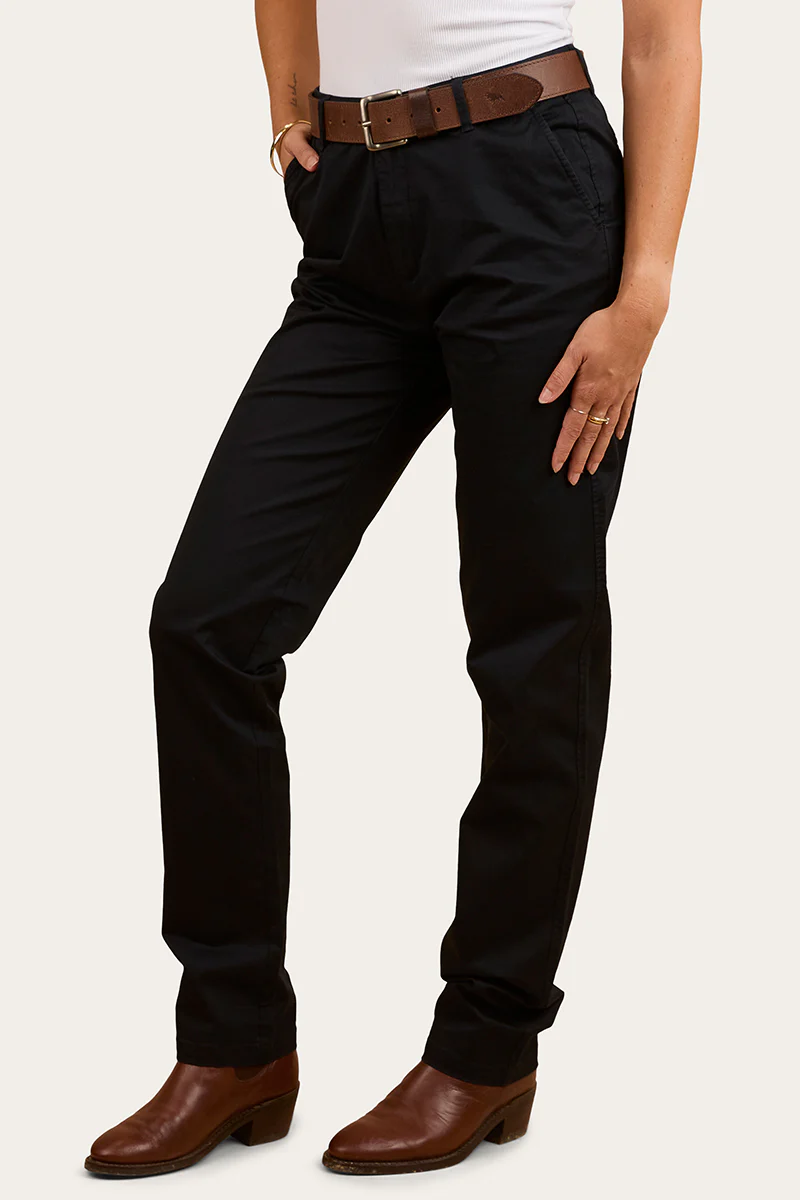 Scottsdale Womens Regular Fit Chino Pant - Dark Navy