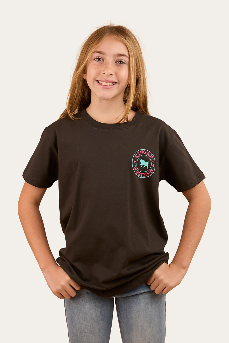 Signature Bull Kids Classic T-Shirt - Charcoal / Multi