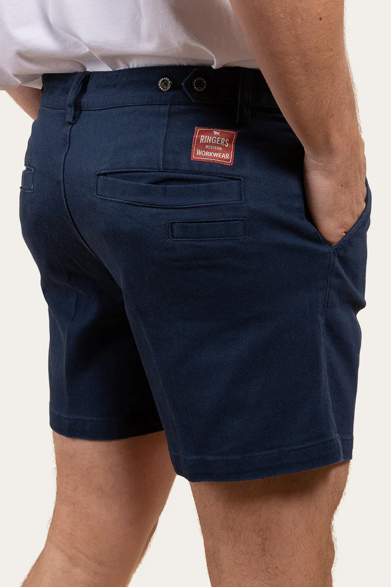 Cloncurry Mens Heavy Weight Work Short - Dark Navy