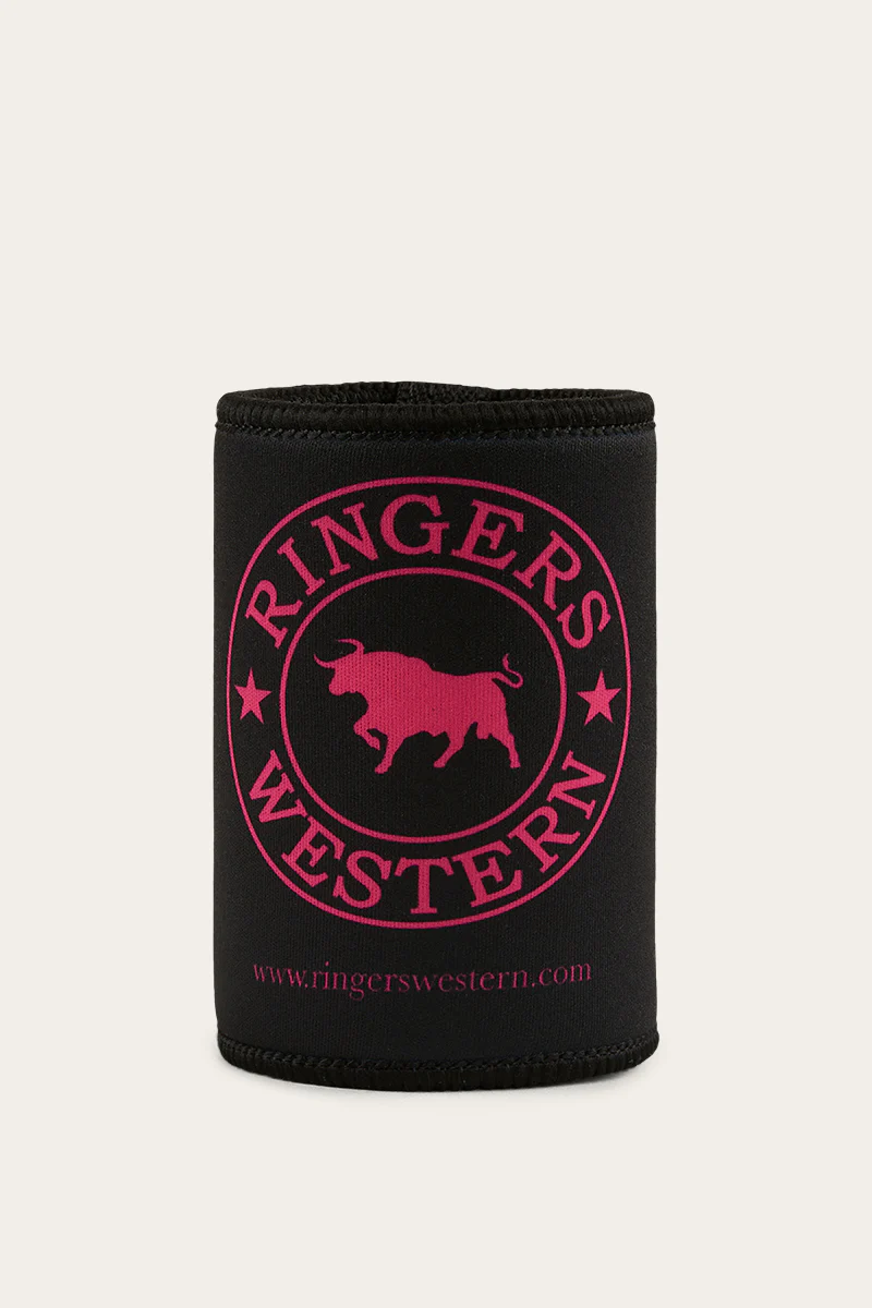 Signature Bull Stubby Cooler - Black/Melon