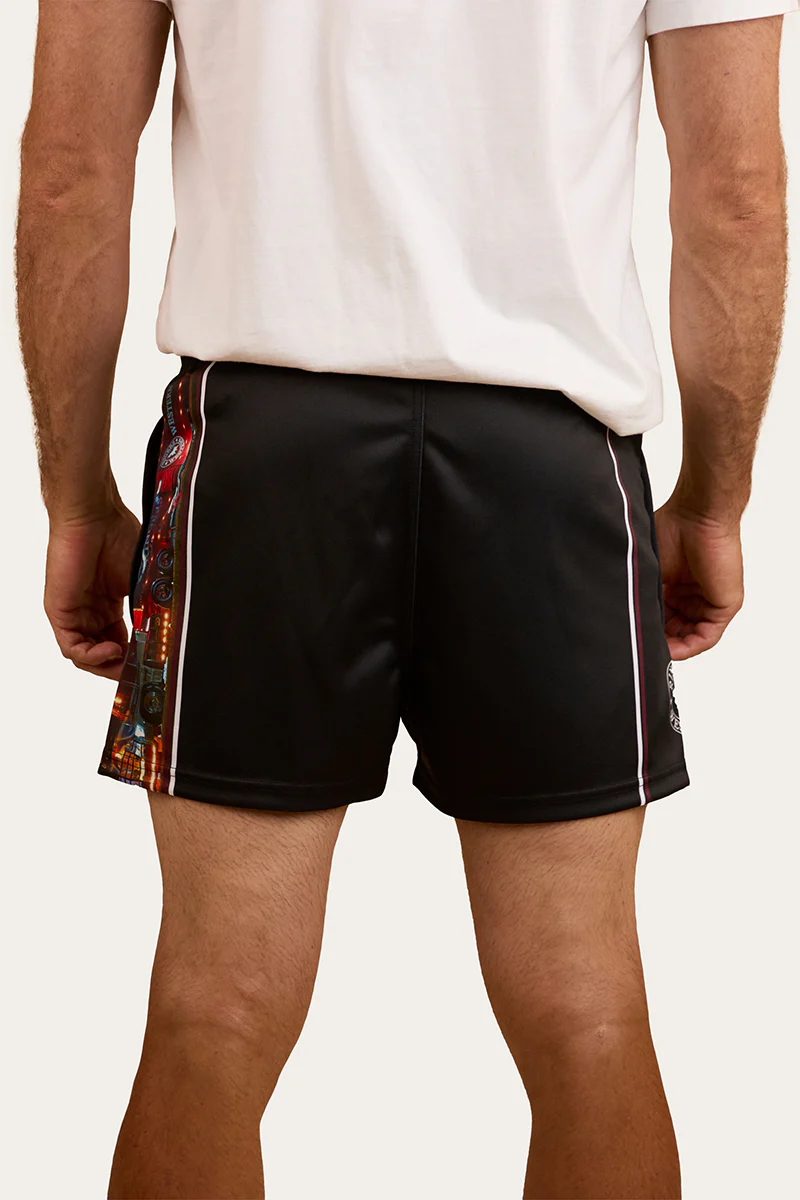 Signature Bull Truck Footy Short - Multi
