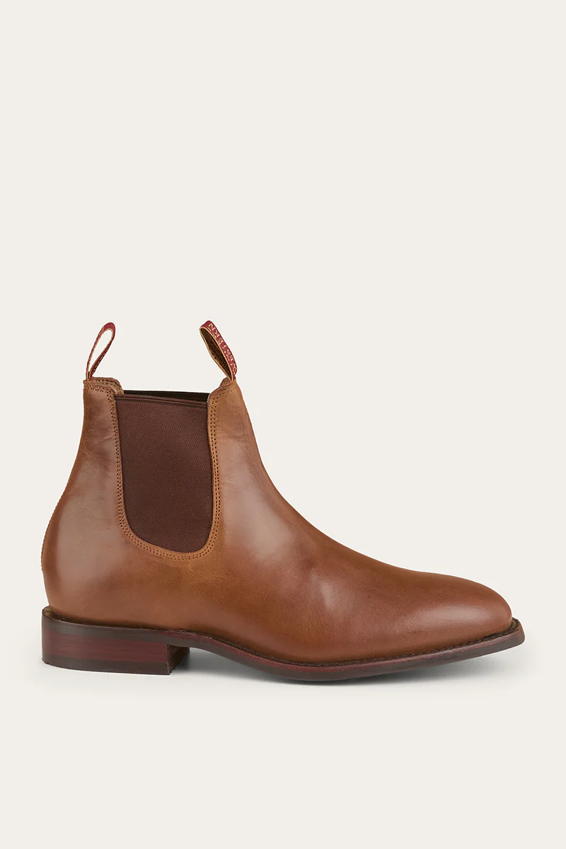 Kununurra Mens Boot - Burnt Brown