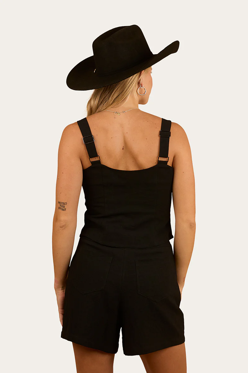 Westley Embroidered Short - Black