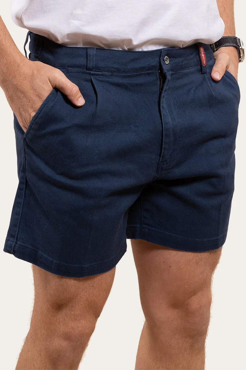 Cloncurry Mens Heavy Weight Work Short - Dark Navy