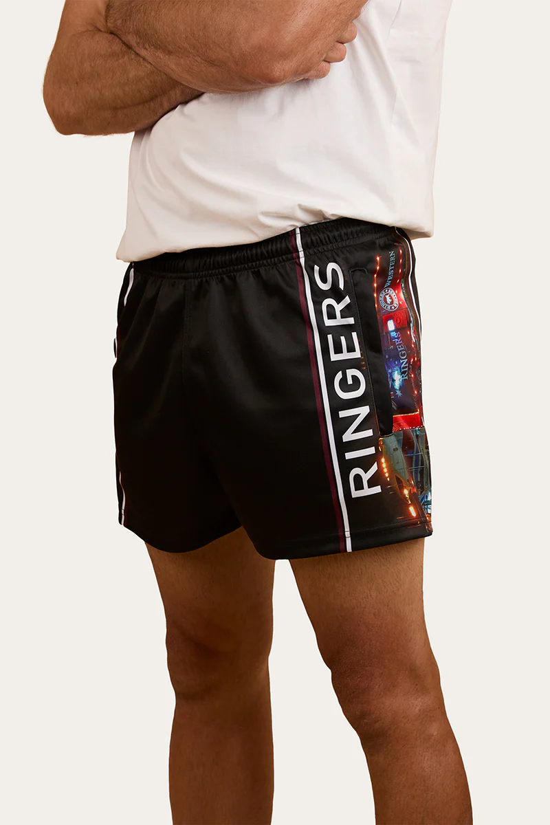 Signature Bull Truck Footy Short - Multi