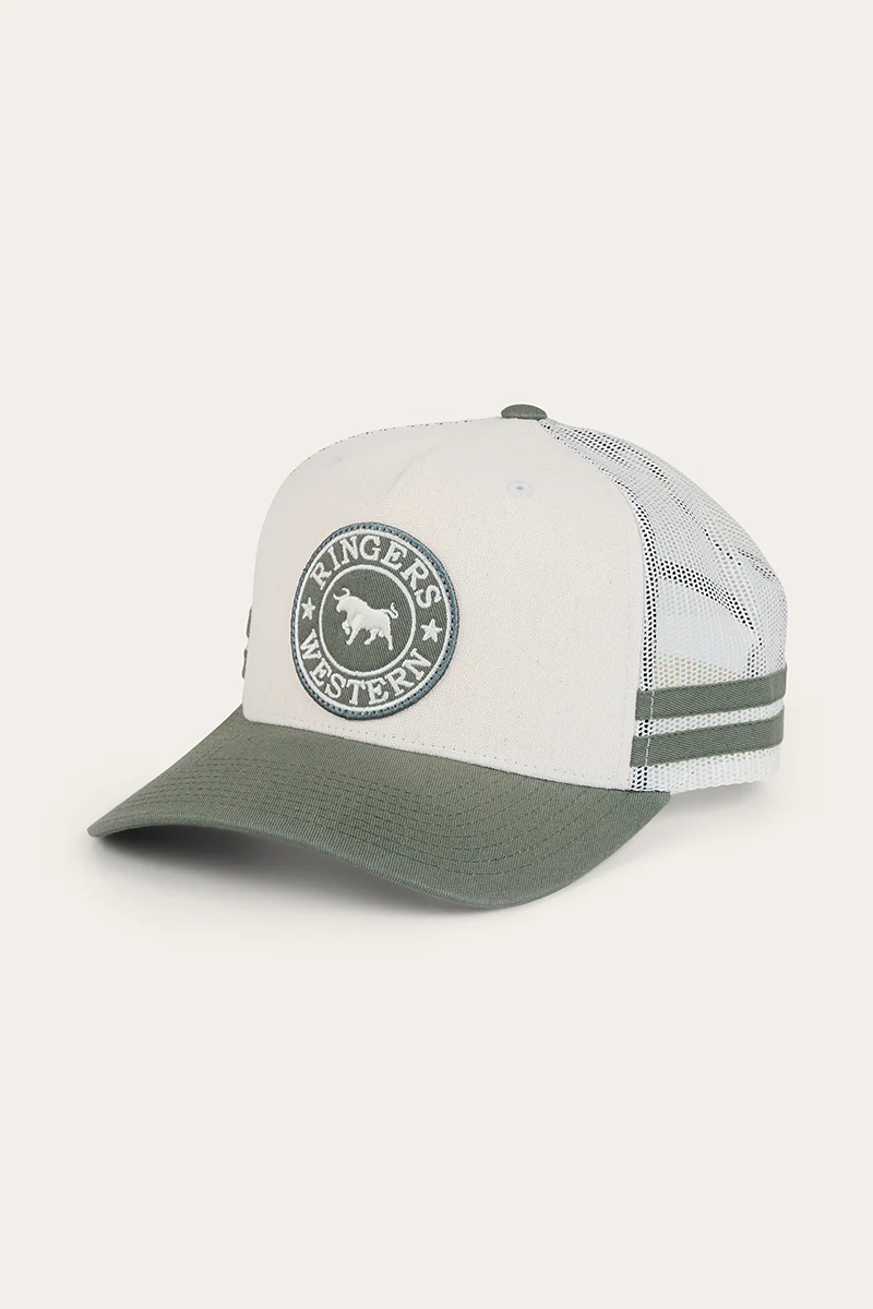 McCoy Trucker Cap - Beige / Pale Olive