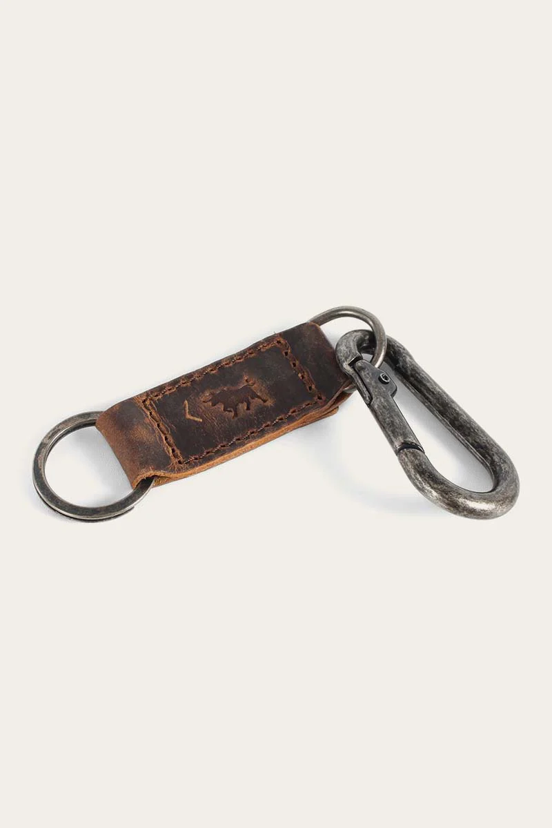 Banjo Keyring - Burnt Brown