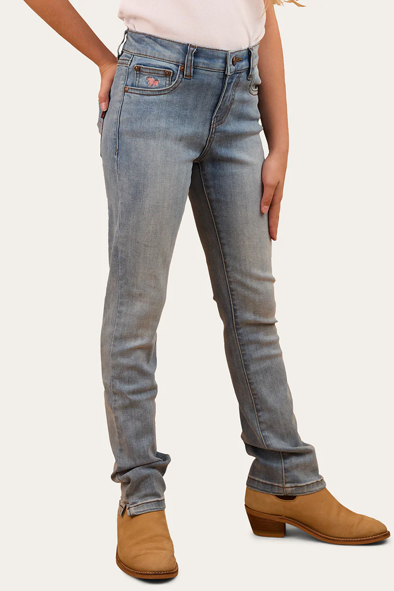 Daphne Kids Bootleg Jean - Light Blue